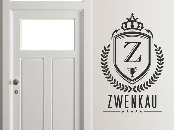 Wandtattoo Zwenkau Wappen