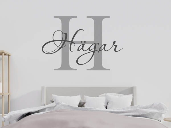 Wandtattoo Hägar